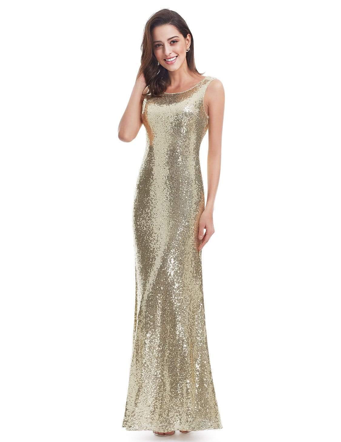 sparkly evening gown