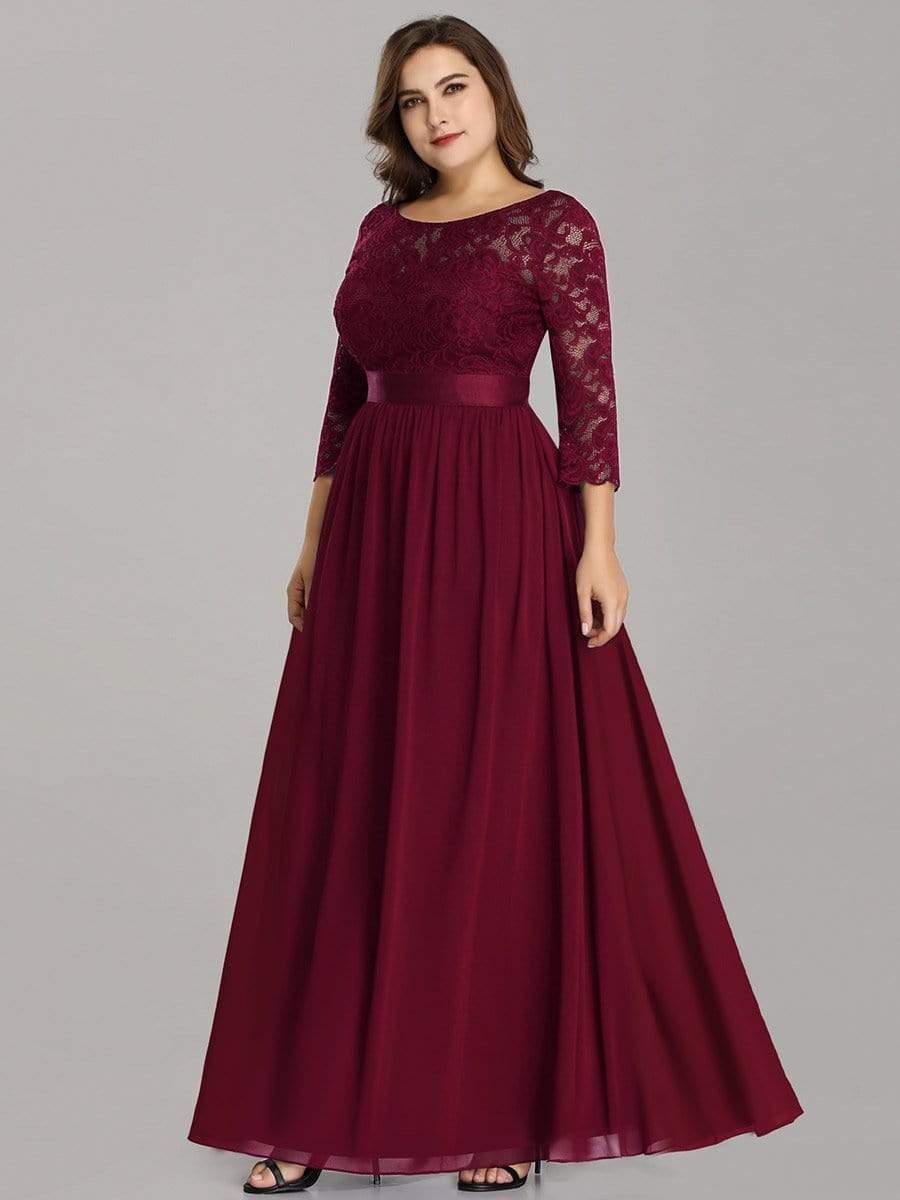 Burgundy Concert Dresses