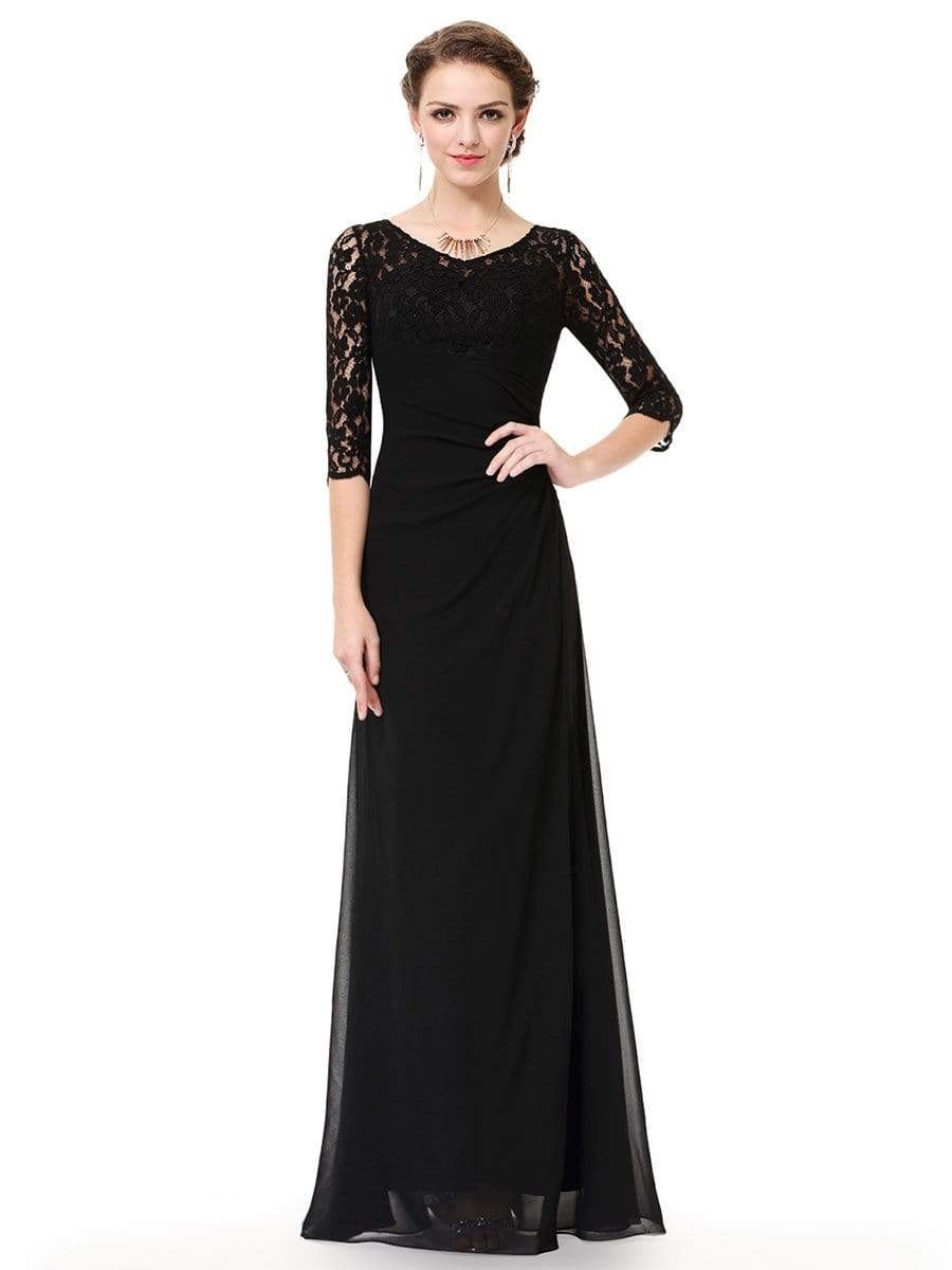 womens formal dress with sleeves