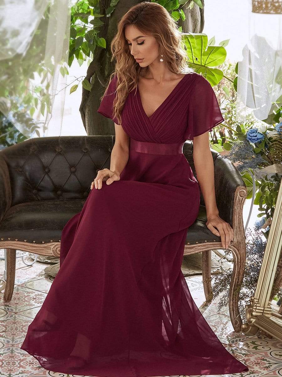 Burgundy Concert Dresses