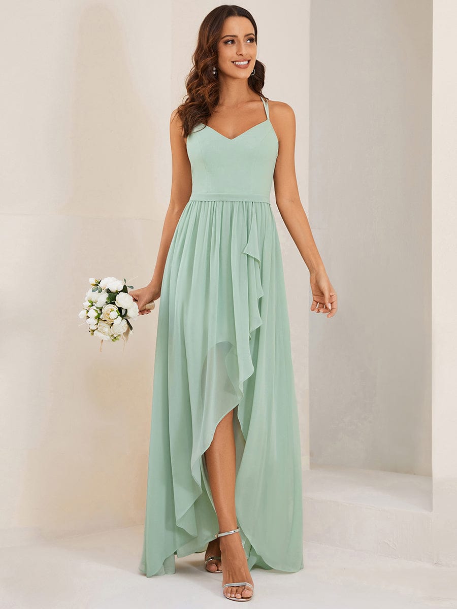 Sage Green Bridesmaid Gowns