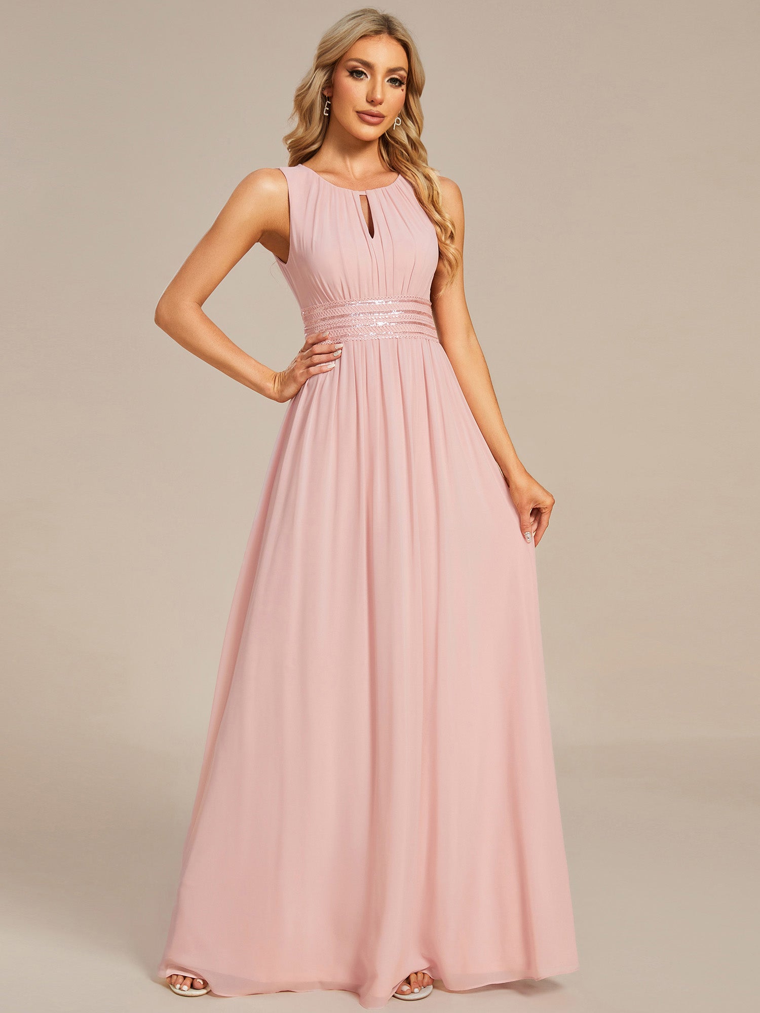 Pink Bridesmaid Gowns