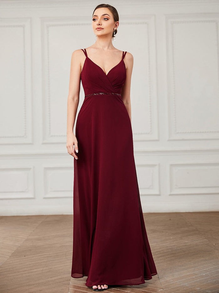 Chic Burgundy Dress by Tamara Bellis