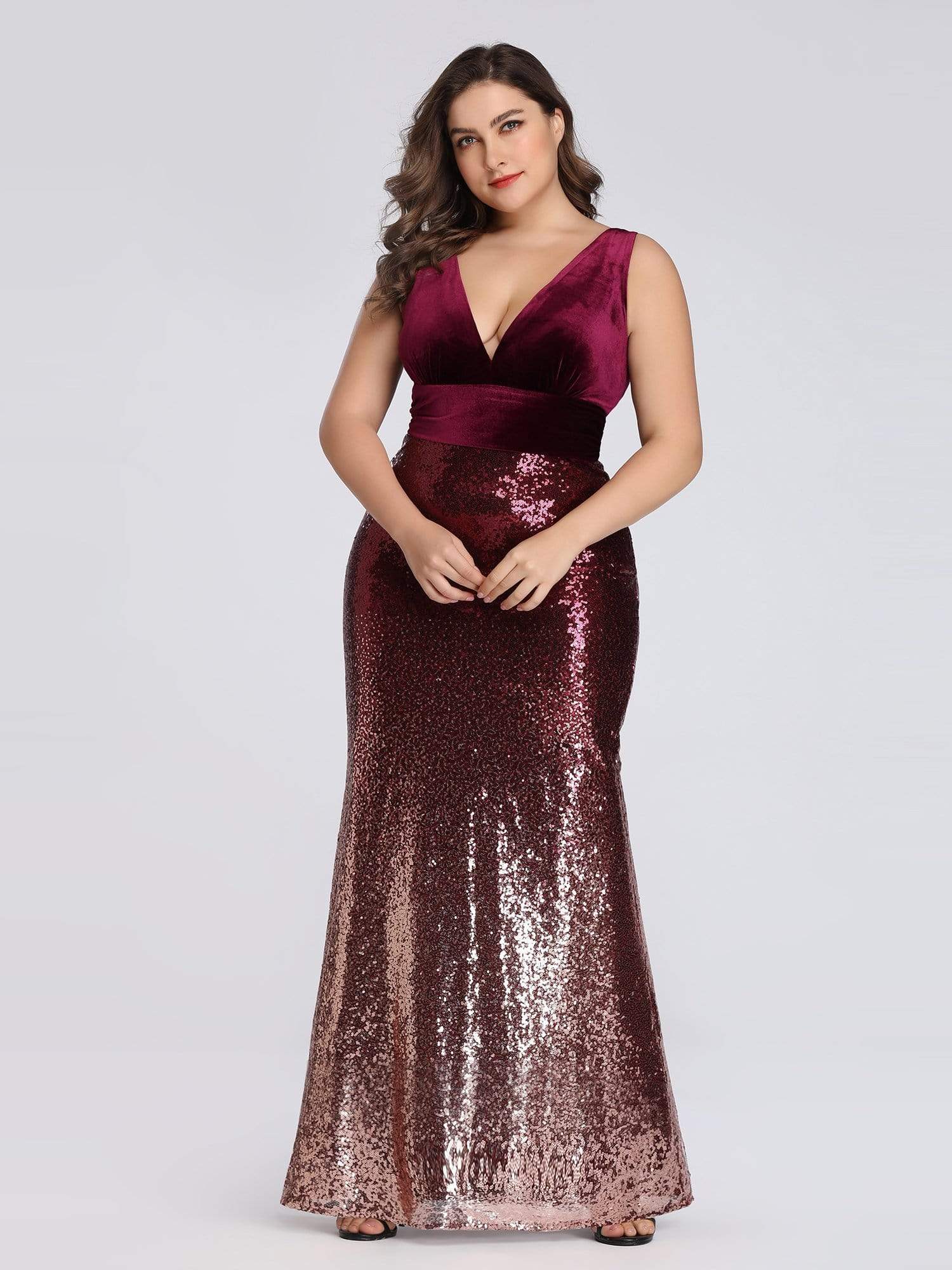 hot pink sequin dress plus size