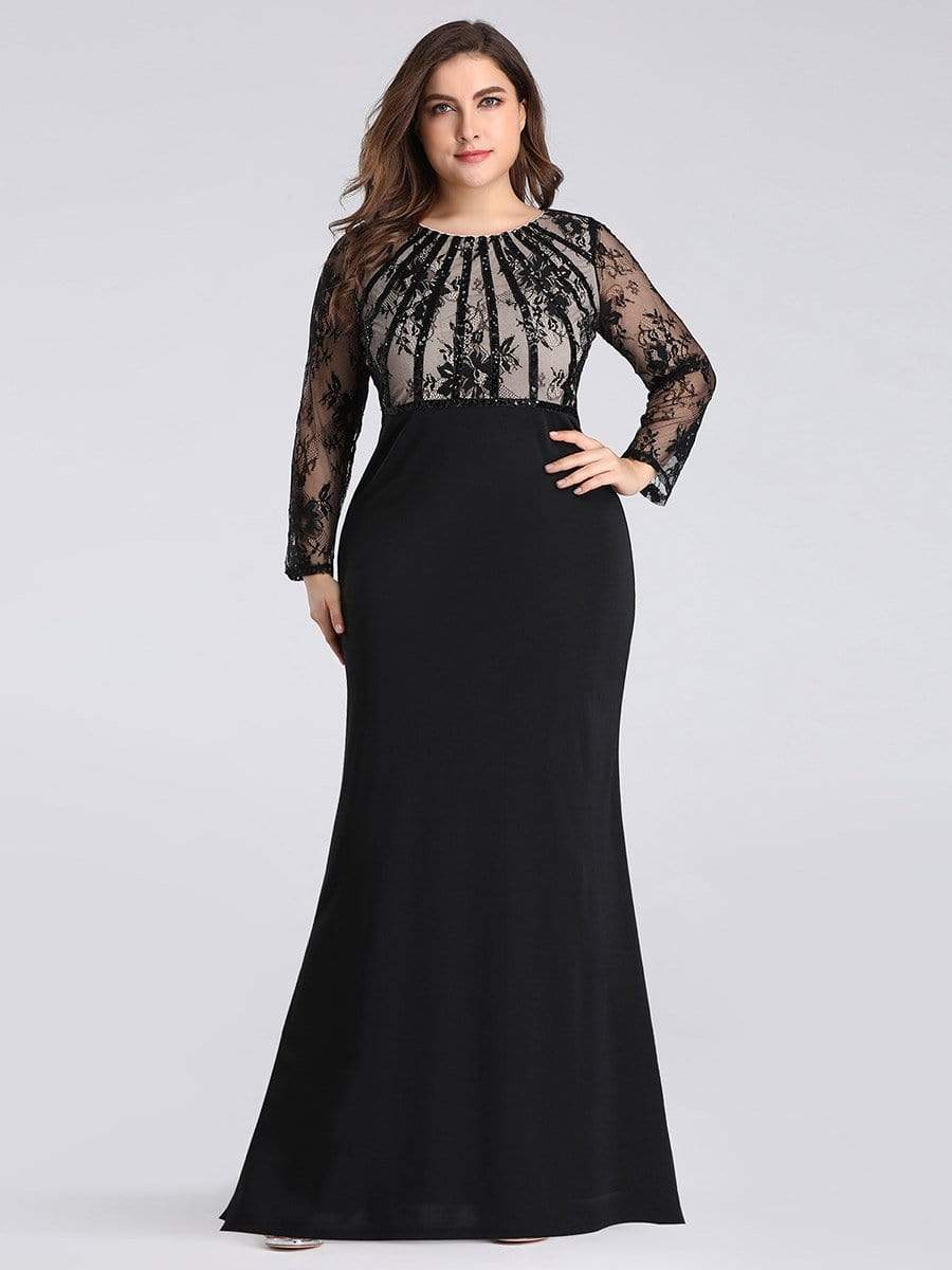 sparkly black dress plus size