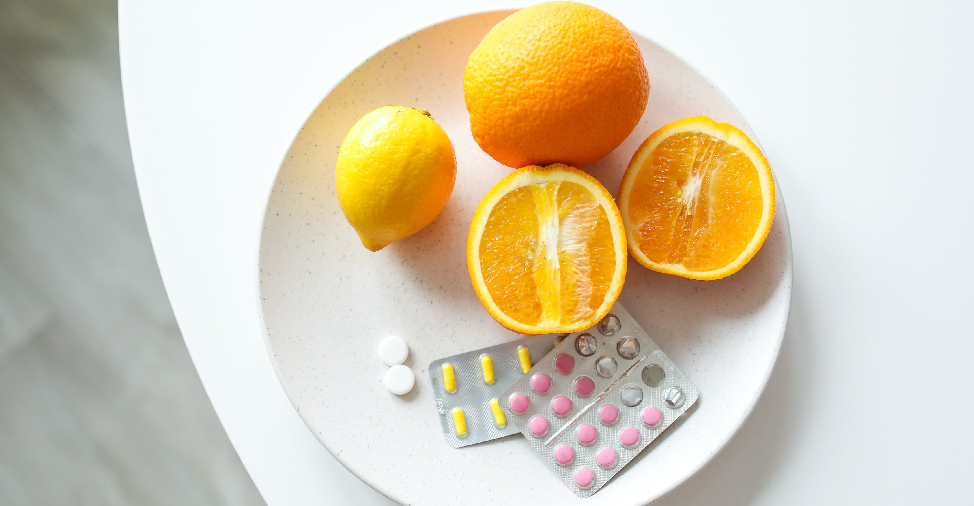 Oranges and medicine