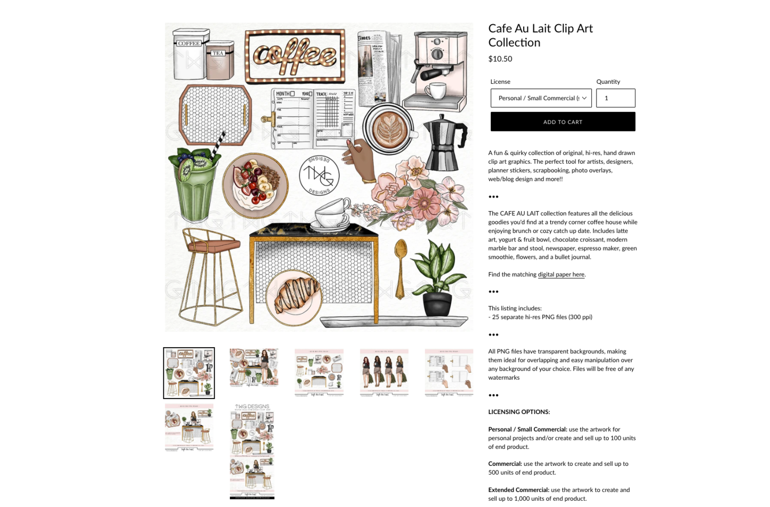 coffee clipart collection of digital graphics