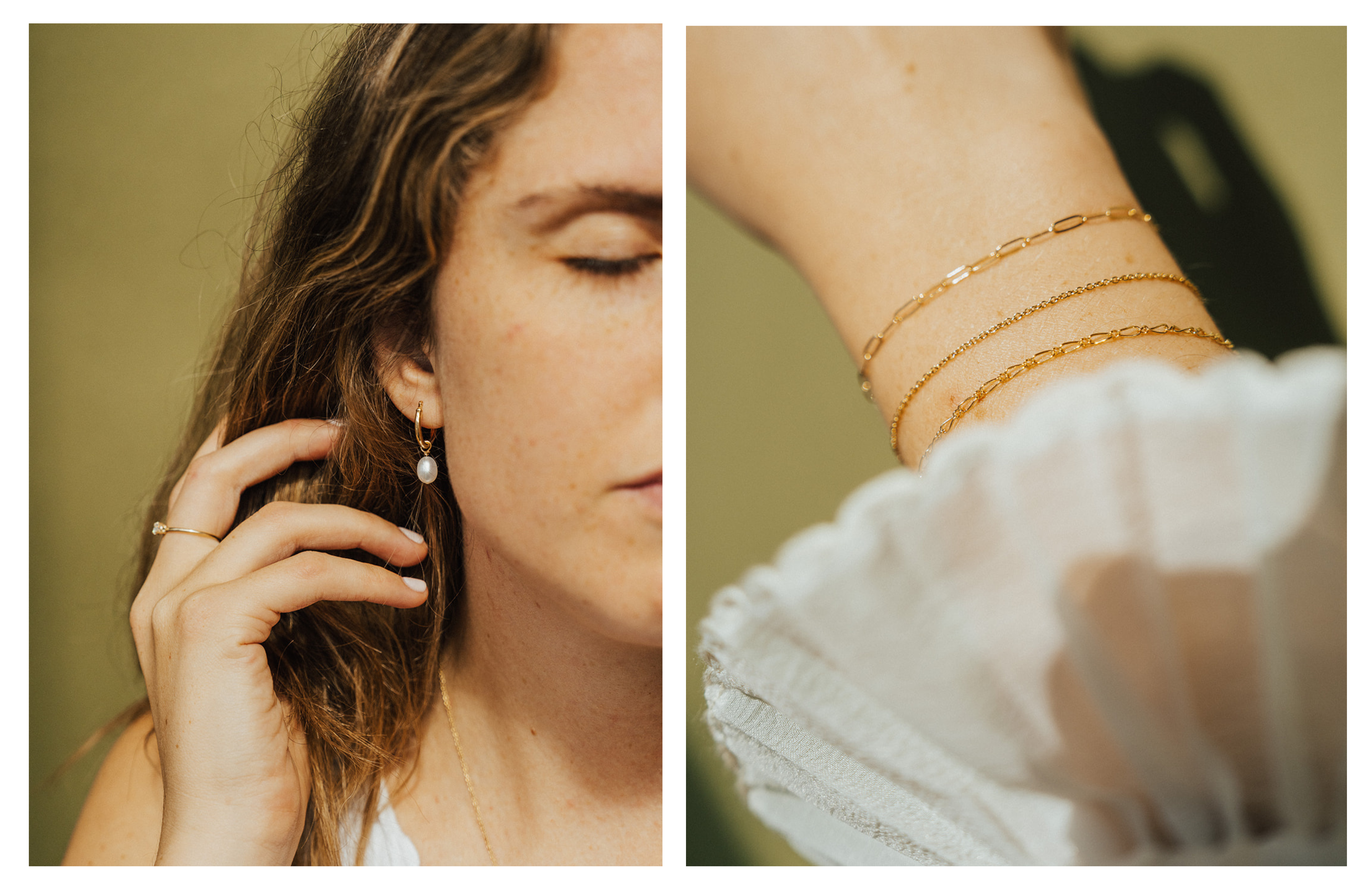 Solid gold jewelry for everyday