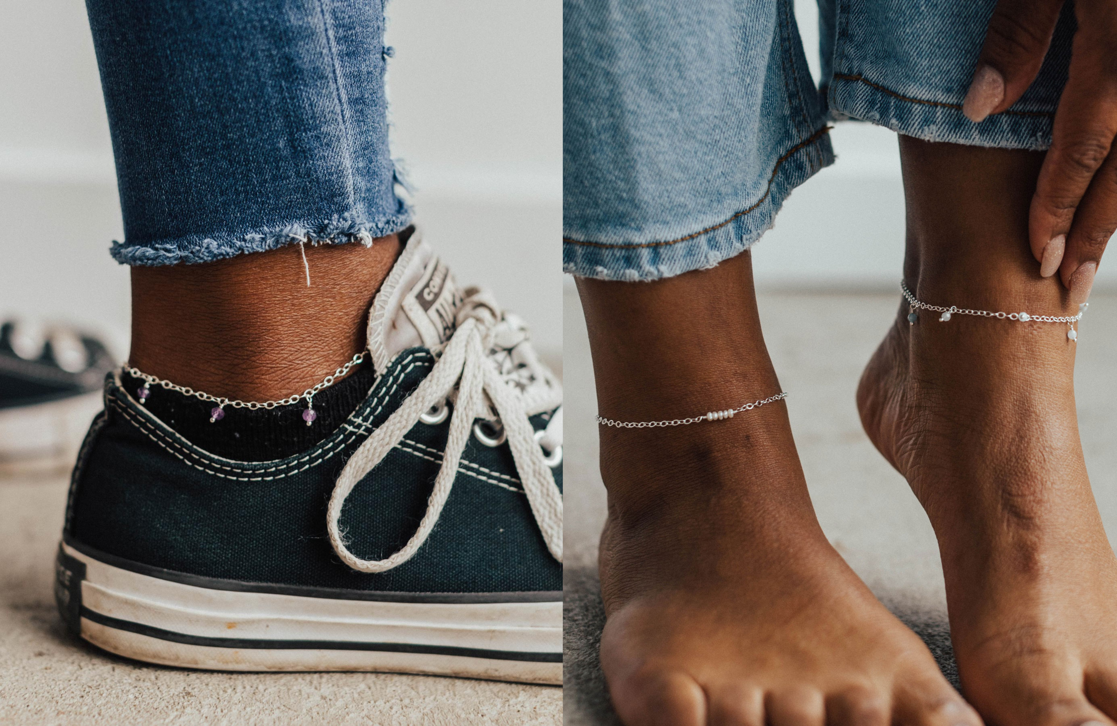 How to wear anklets
