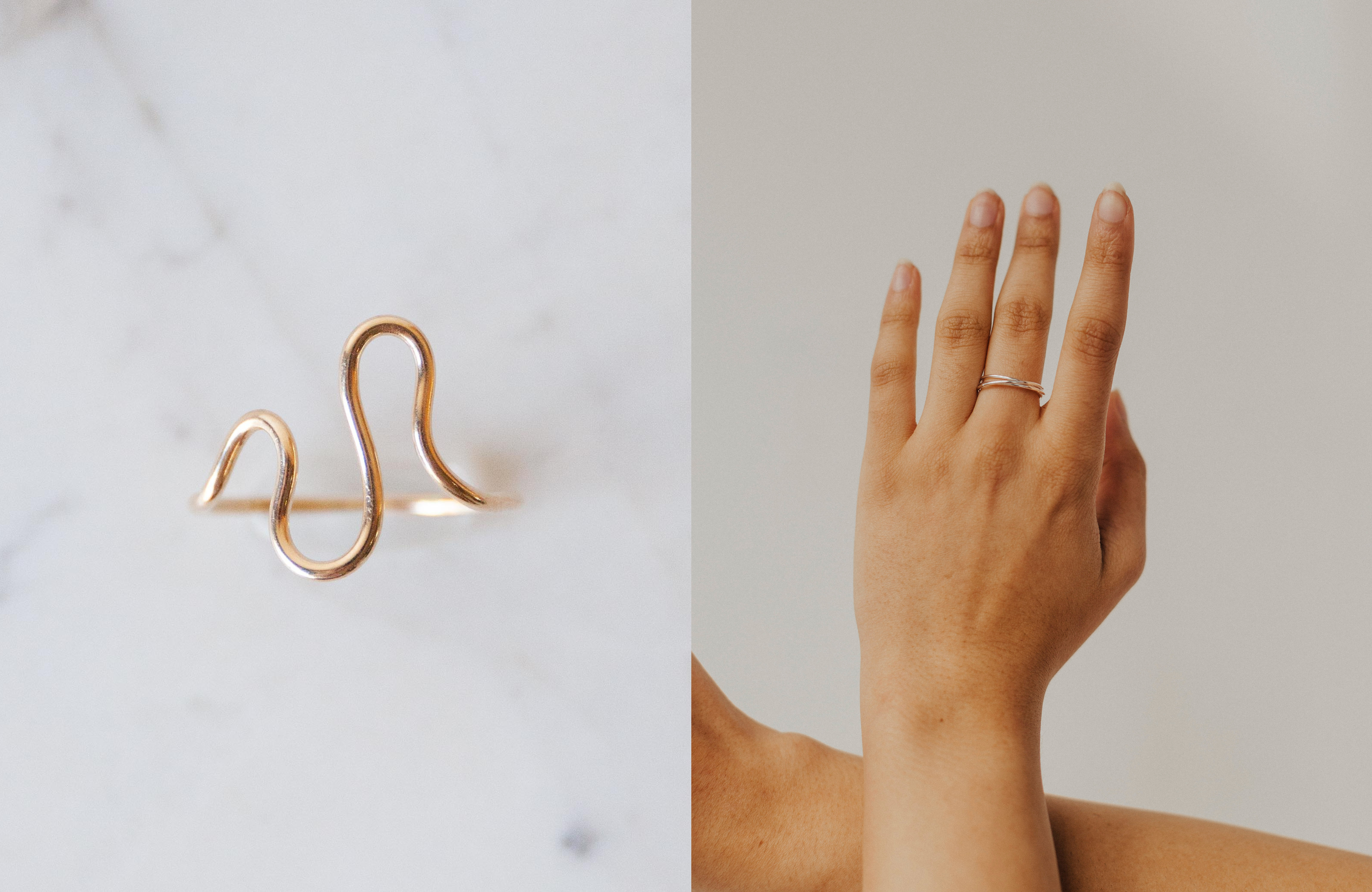 Minimalist rings