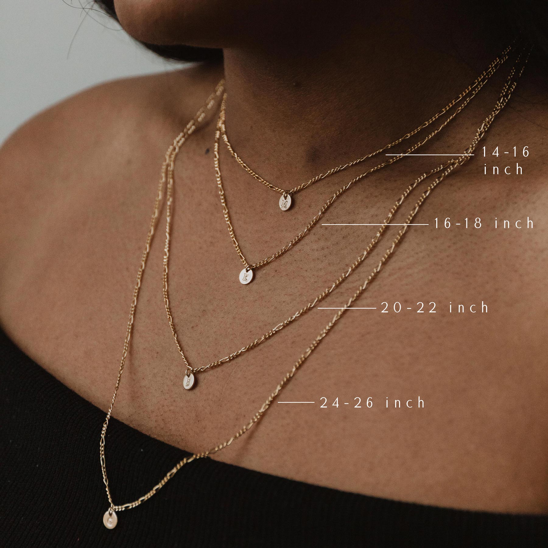 Necklace lengths