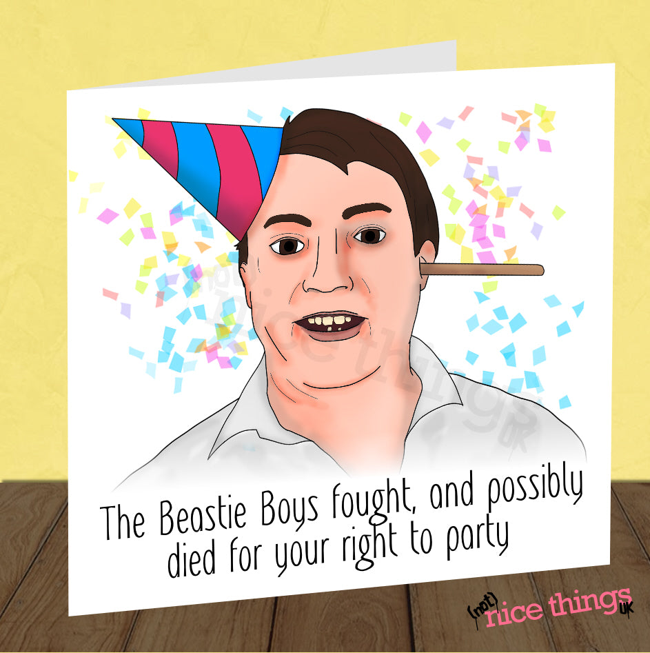 Peep Show Funny Birthday Card Mark Corrigan Birthday Card 