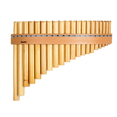 Italian panpipes made in South Tyrol