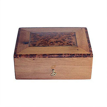 thuya wood moroccan locking box
