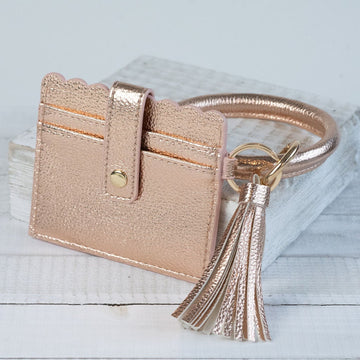 Bridgette Bangle Keychain with Card Holder