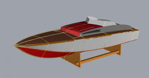 Suzie Q Vintage Boat Kit Rc Builder