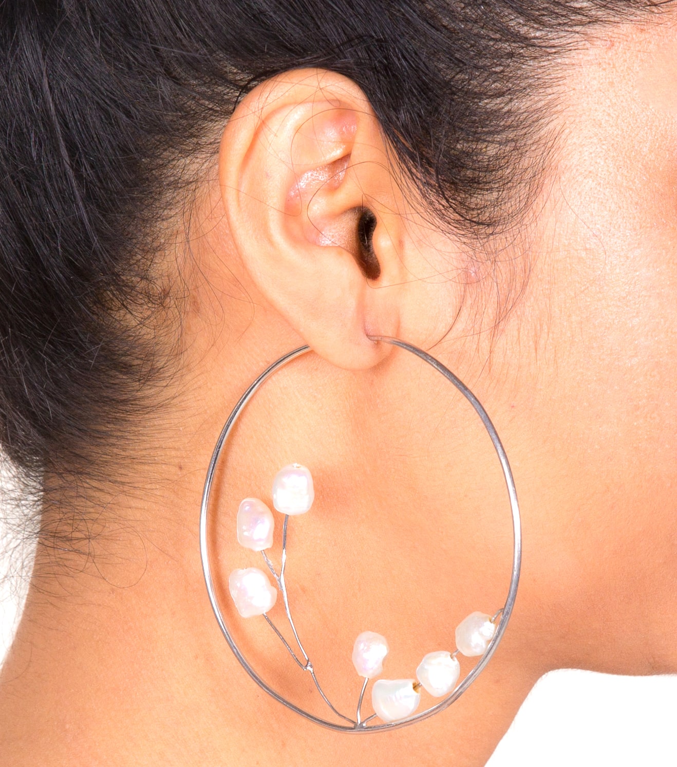 types of earrings - hoops