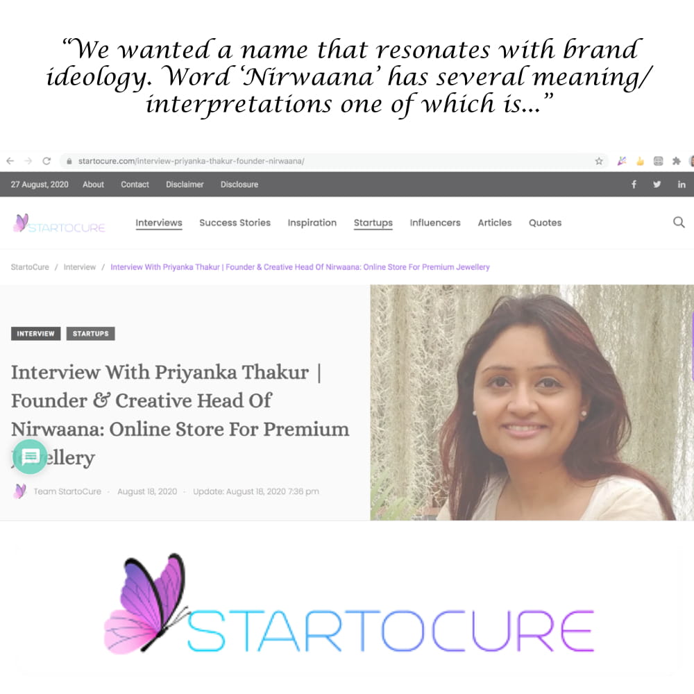 Why we chose name 'Nirwaana' - Interview with founder Priyanka Thakur