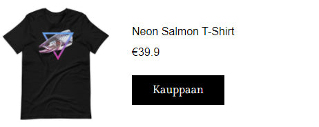 Neon Salmon t-paita