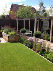 Oak Pergola walkway