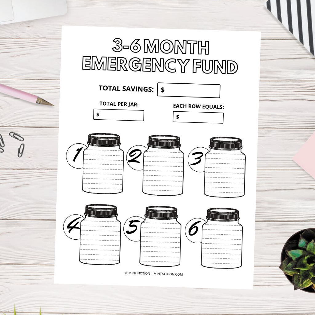 simple expense tracker printable