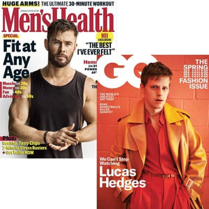 Magazines for Men Men’s Health/GQ magazine 2 pack - Magazine