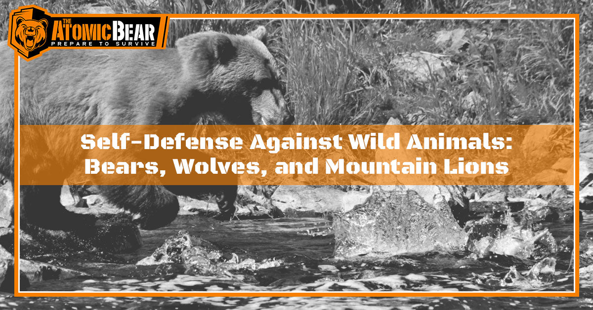 Self Defense Against Wild Animals Bears Wolves And Mountain Lions The Atomic Bear - roblox wild life simulator