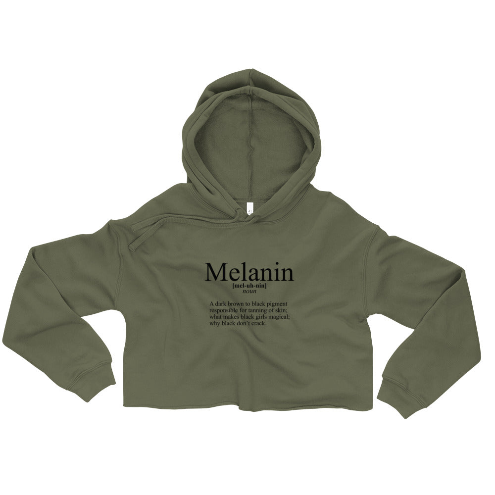 Download "Define Melanin" Crop Hoodie - Everything Melanin