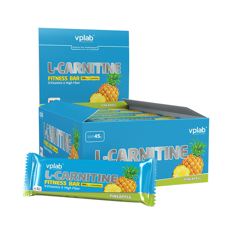 L Carnitine Fitness Bar Vplab Nutrition