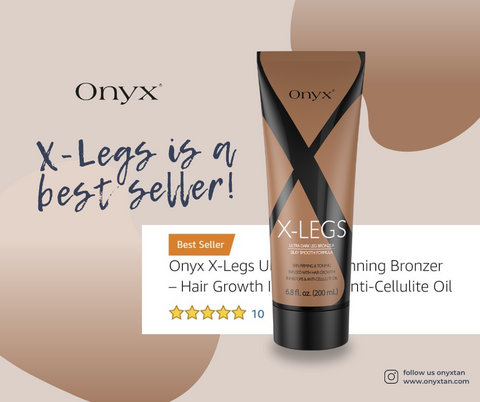 Bestseller X-Legs ultra ciemny bronzer do nóg i trudno opalających się części ciała