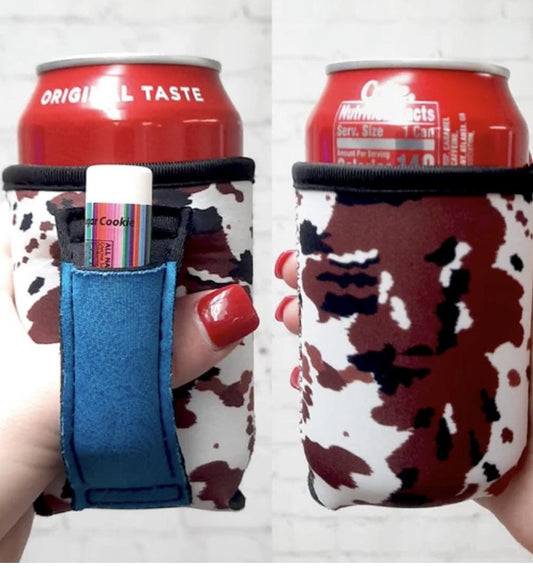 The Skinny Can Cooler [Cream Leopard] – HOOCH