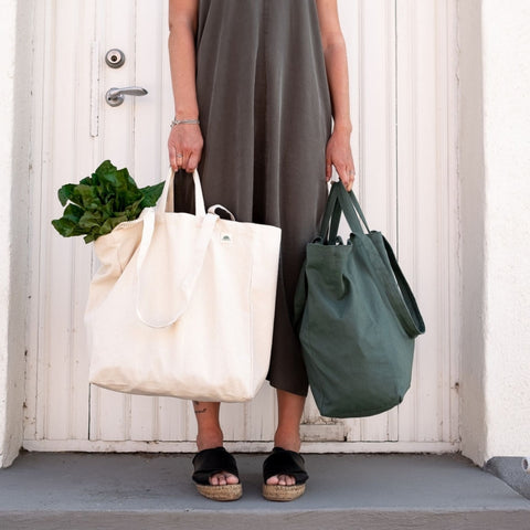 Cloth bag in organic cotton