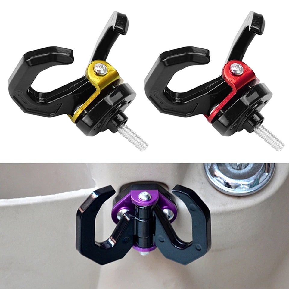 Aluminum Alloy Motorcycle Helmet Holder Double Hook Mount Scooter Lugg – TECHNO KHAN STORE