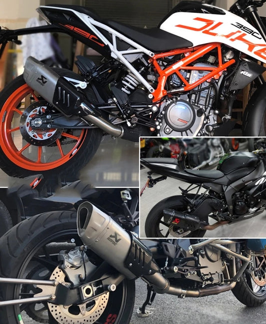 TKOSM / Universal 100X30mm Aluminium 3D Label Stickers Akrapovic Exhaust  Muffler Sticker Silencer Decals For Motorcycle Three Color From Dingtrista,  $3.22