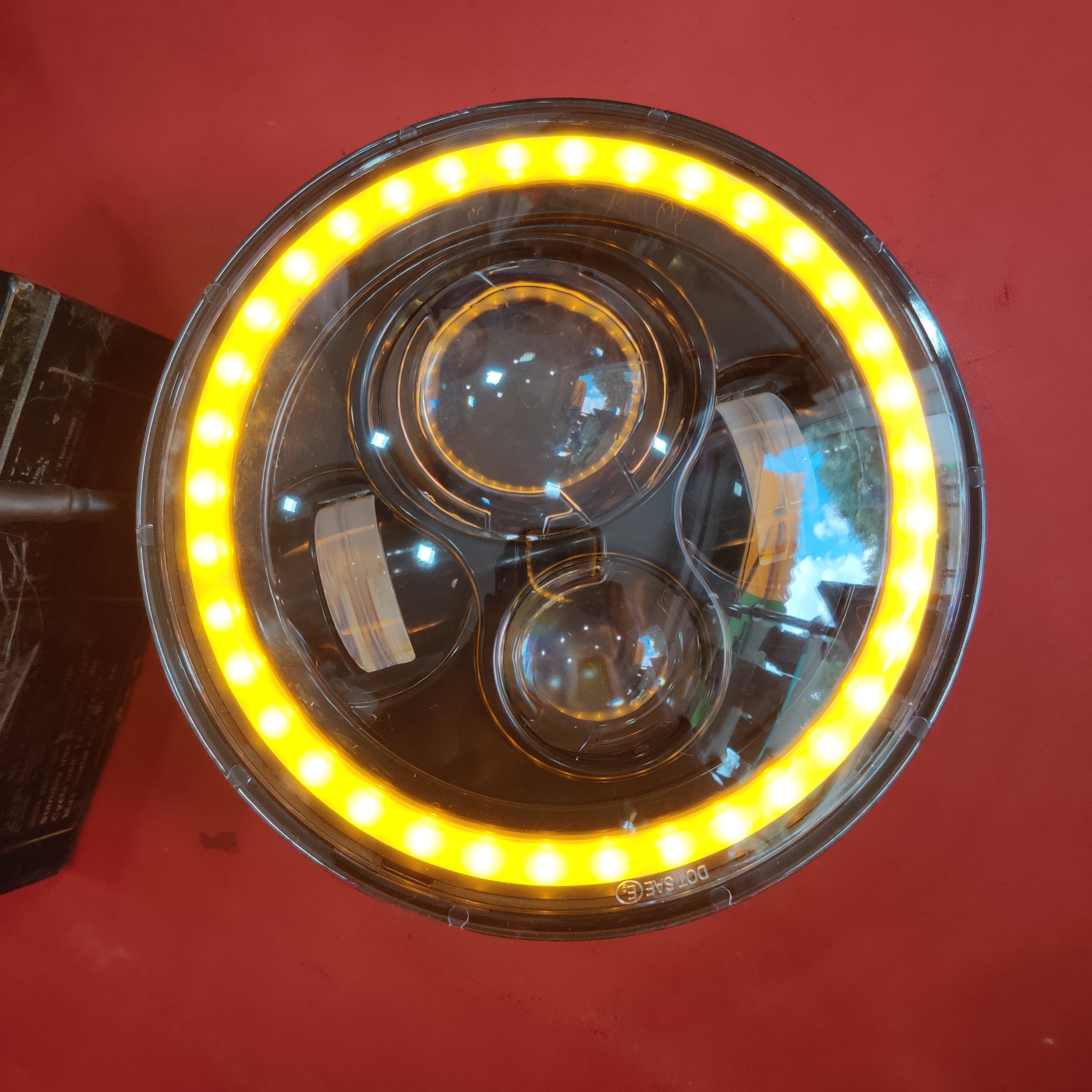 headlight of bullet