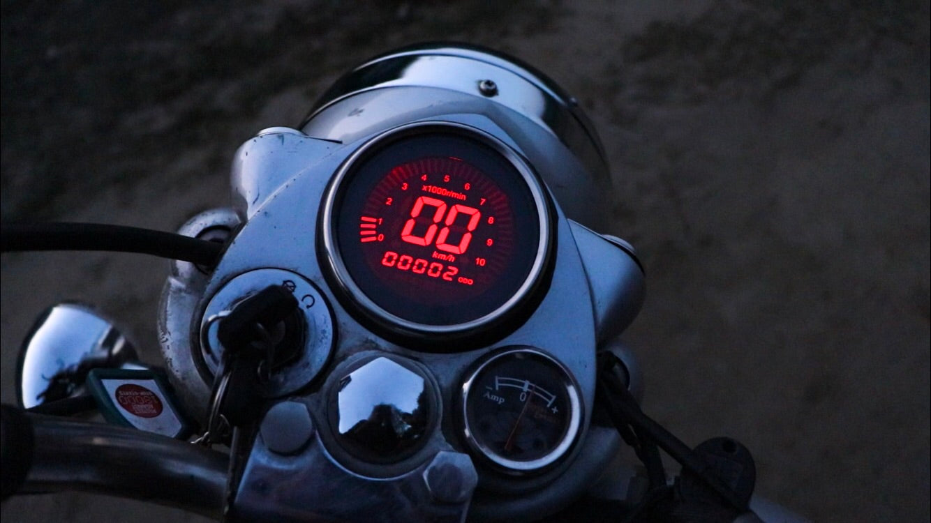 petrol indicator in royal enfield