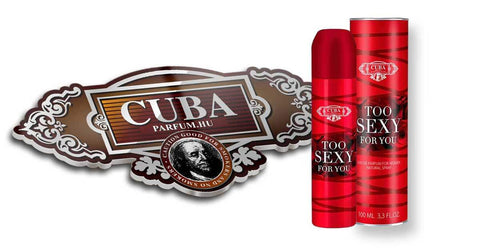 Perfume Cuba Too Sexy for You Para Mujer de Cuba Paris EDP 100ML 