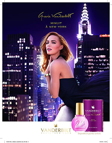 Perfume Minuit A New York Para Mujer De Gloria Vanderbilt EDP 100ML