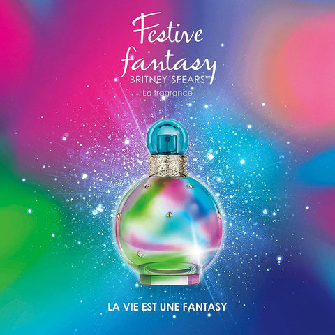Perfume Fantasy Festive para Mujer de Britney Spears EDT 100ML