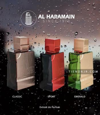 Perfume Amber Oud Exclusif Classic Unisex de Al Haramain Extrait de Parfum 60ML