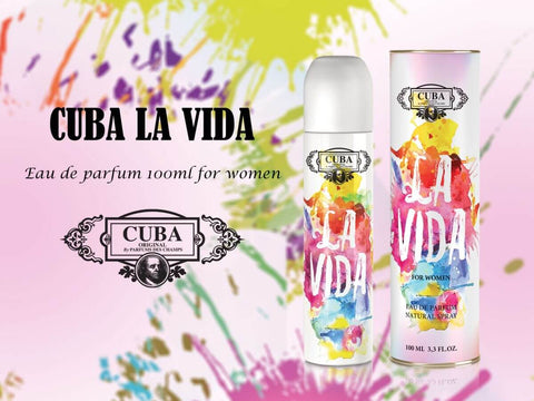 Perfume La Vida para Mujer de Cuba Paris Eau de Parfum 100ML