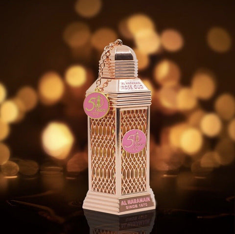 Perfume 50 Years Rose Oud para Mujer de Al Haramain EDP 100ML
