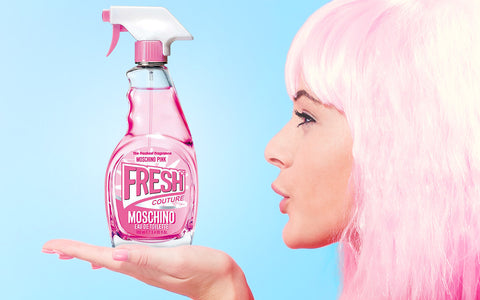 moschino fresh pink set