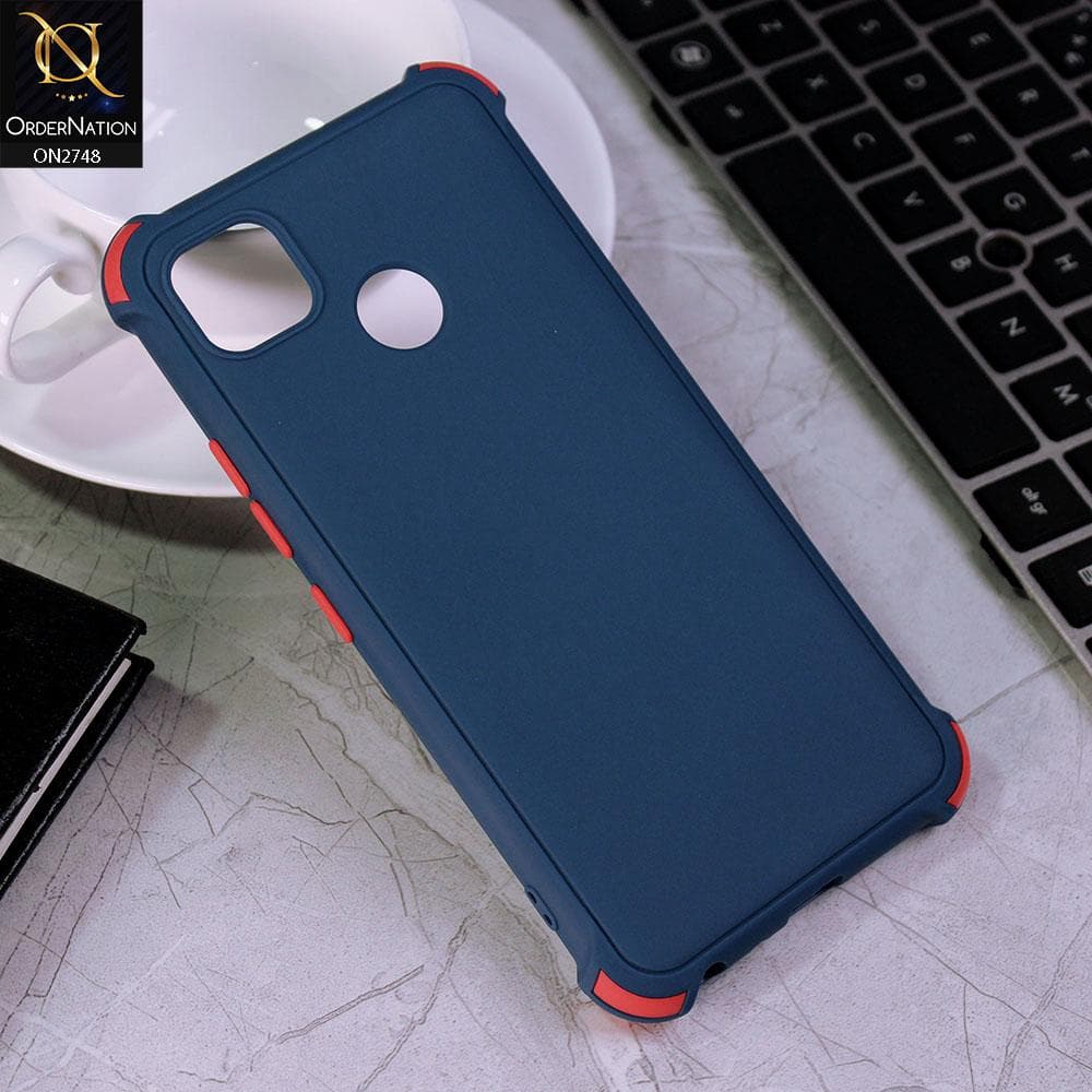 Tecno Pop 4 Cover Deep Blue Soft New Stylish Matte Look Case Ordernation