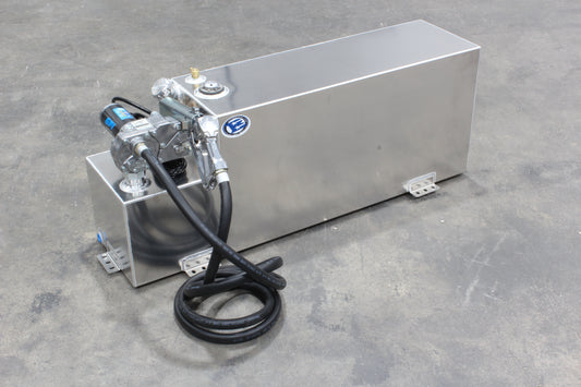 75 Gallon 48x24x18 Aluminum Tank W GPI 15GPM Pump Included – Boyd Welding  LLC