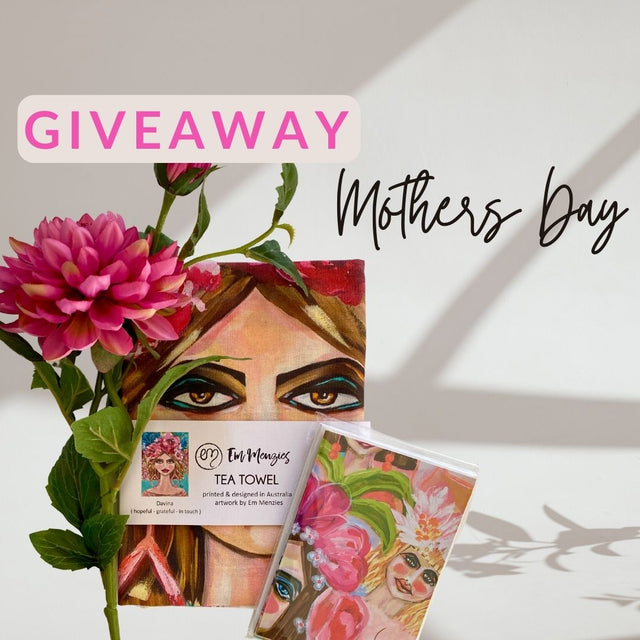 Mother's Day Giveaway by Australian artist Em Menzies