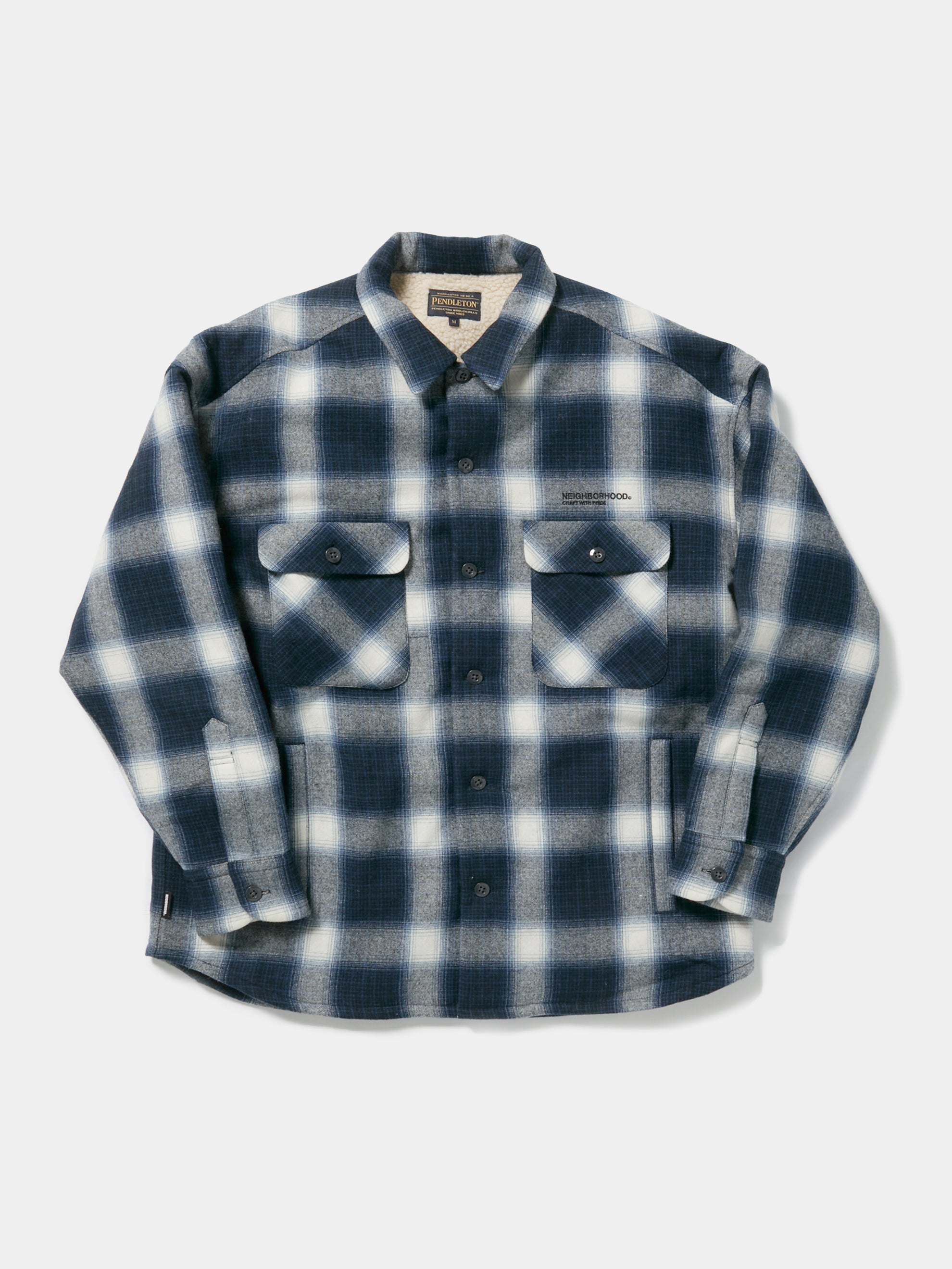 neighborhood PENDLETON . CHECK BOA SH LS-