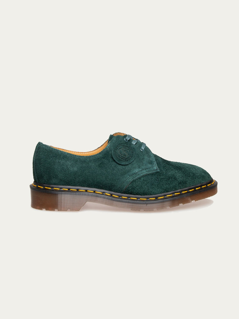 Green Night Desert Oasis Suede Shoes