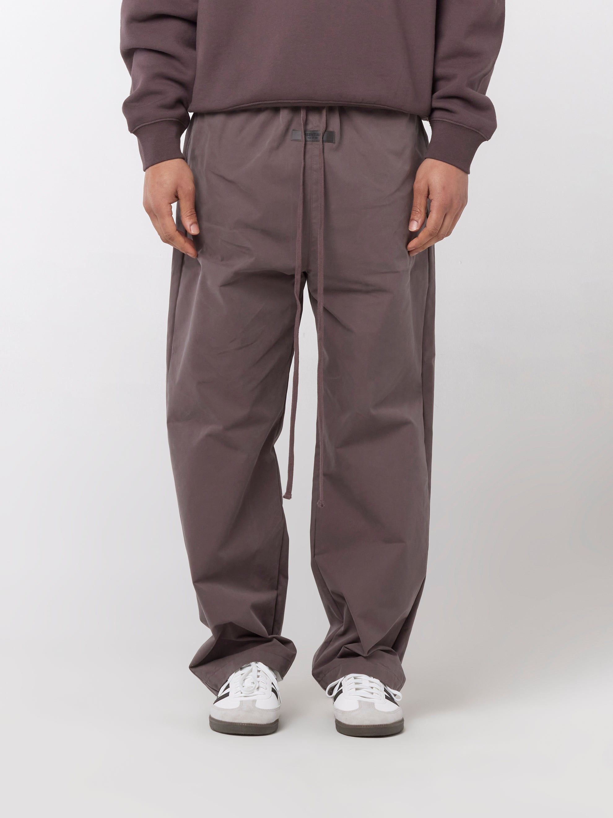 Buy Essentials Relaxed Trouser (Plum) Online at UNION LOS ANGELES