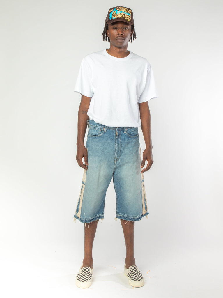 kapital / born denim short pants